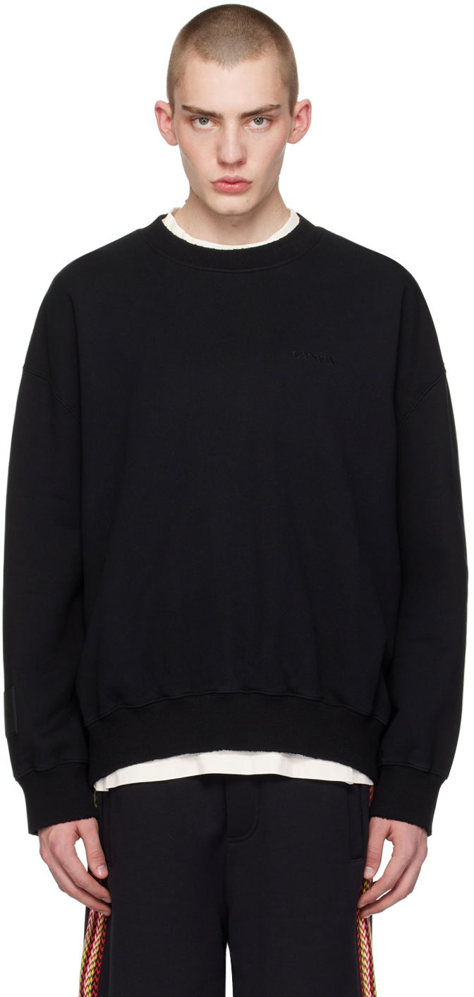 Villapaita LANVIN Future x Sweatshirt Musta | RU-SS0016-J119-P24