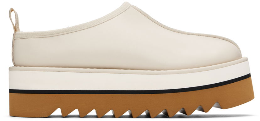 Tennarit ja kengät Stella McCartney Elyse Platform Slippers Valkoinen | 810441E00193