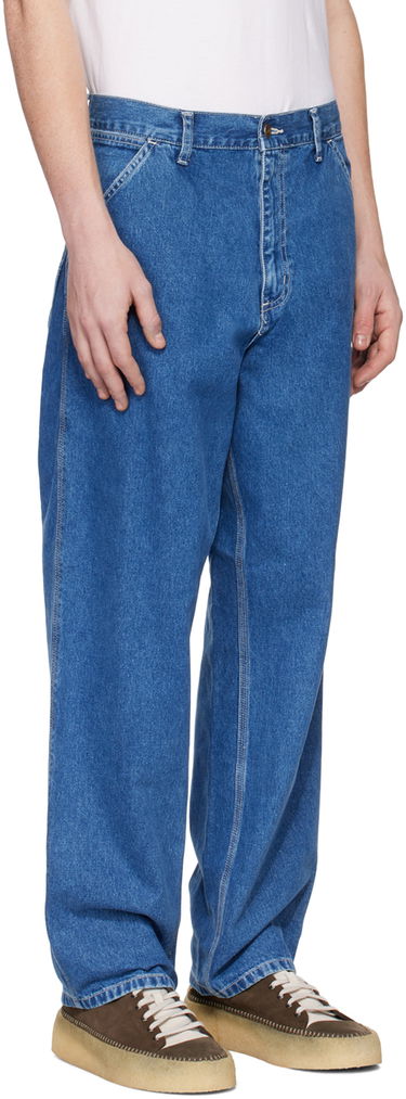 Jeans Carhartt WIP Simple Relaxed Fit Denim Jeans Sininen | I022947, 1