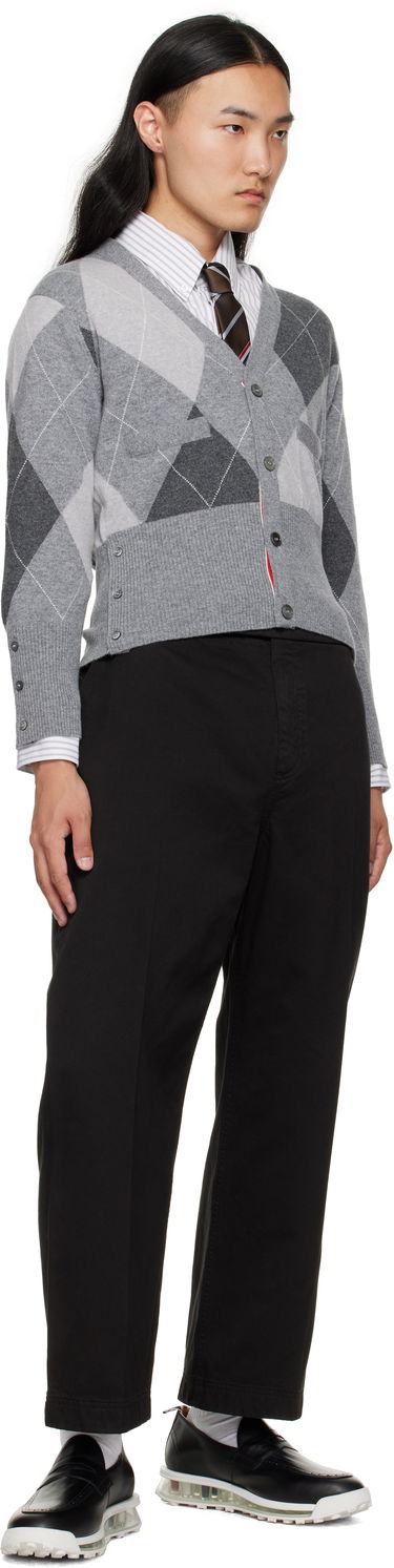 Huivi Thom Browne Thom Browne Classic Shadow Stripe Pique Weave Tie Ruskea | MNL001A-F0990, 2