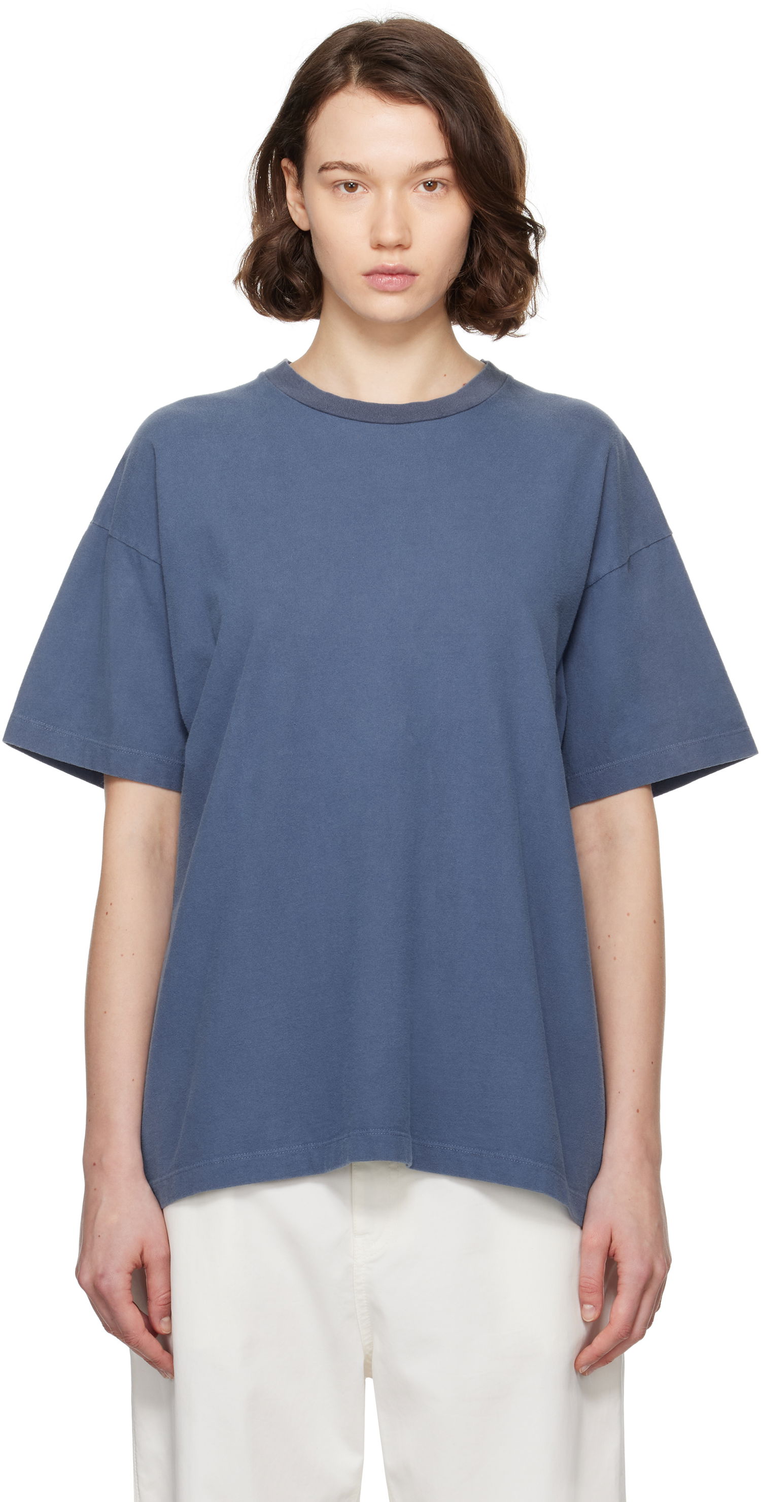 T-paita The Row The Row Lavinia T-Shirt Sininen | 9008-K526, 0