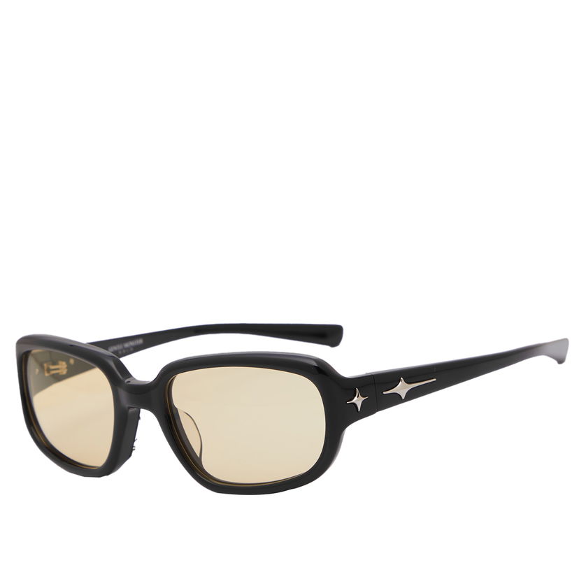 Aurinkolasit Gentle Monster Noizer Black & Yellow Sunglasses Musta | NOIZER-01-OL