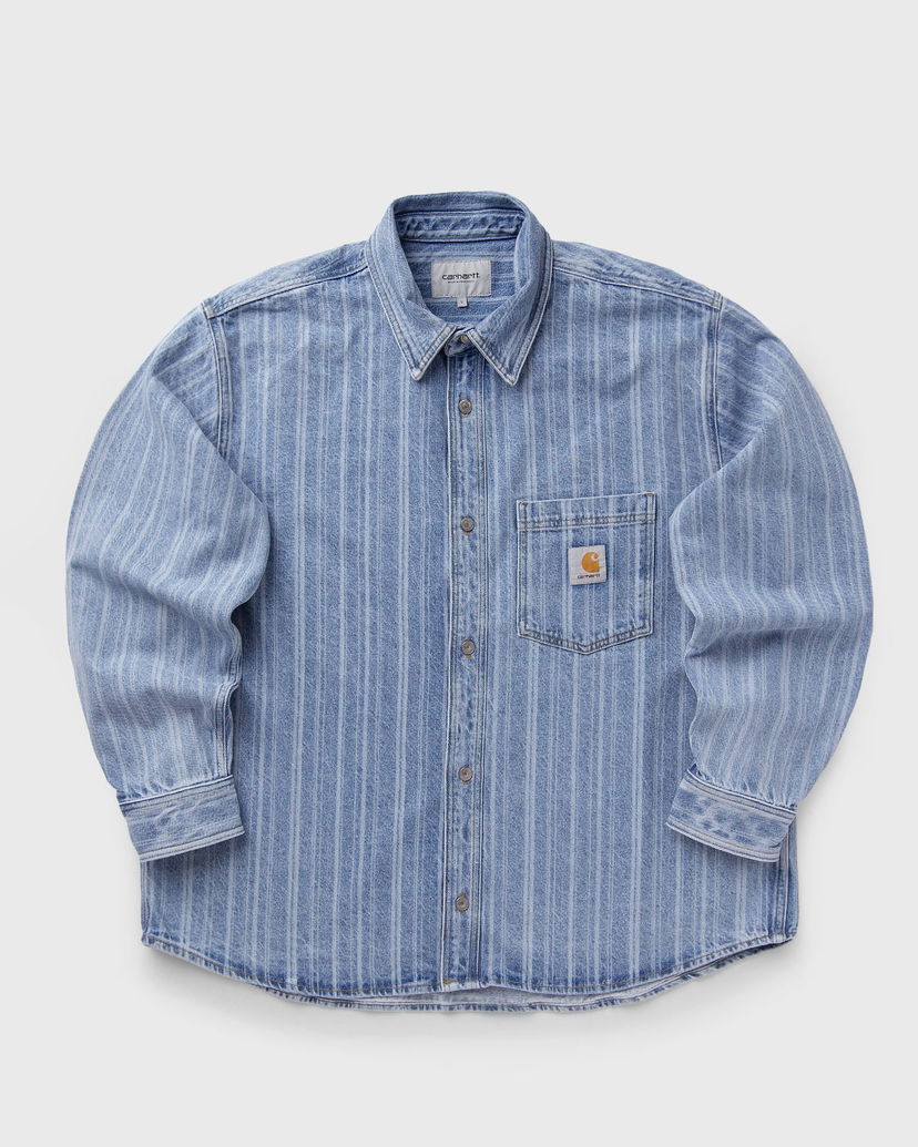 Paita Carhartt WIP Rylan Striped Denim Shirt Jacket Sininen | I035567-32H.12