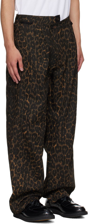Housut Andersson Bell Andersson Bell Crossover Carpenter Wide Leg Pants Ruskea | apa836m, 1