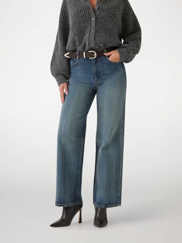 Jeans GUESS Clair Palazzo Denim Pant Sininen | W5RA1OD5JD1