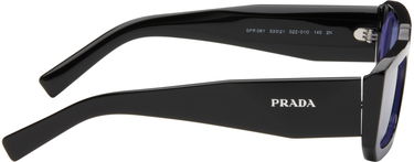 Aurinkolasit Prada Symbole Rectangular Sunglasses Musta | 0PR 06YS 02Z01O 8056597541787, 1