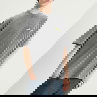 T-paita Represent Clo Represent Script Logo T-Shirt, Size Large Harmaa | MLM100026-47, 2