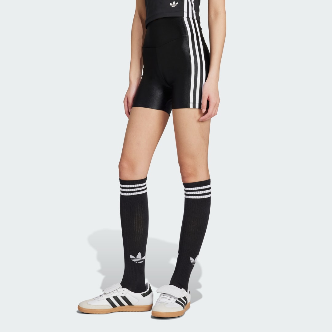 Shortsit adidas Performance Adicolor 3-Stripes Booty Shorts Musta | JX5235, 0