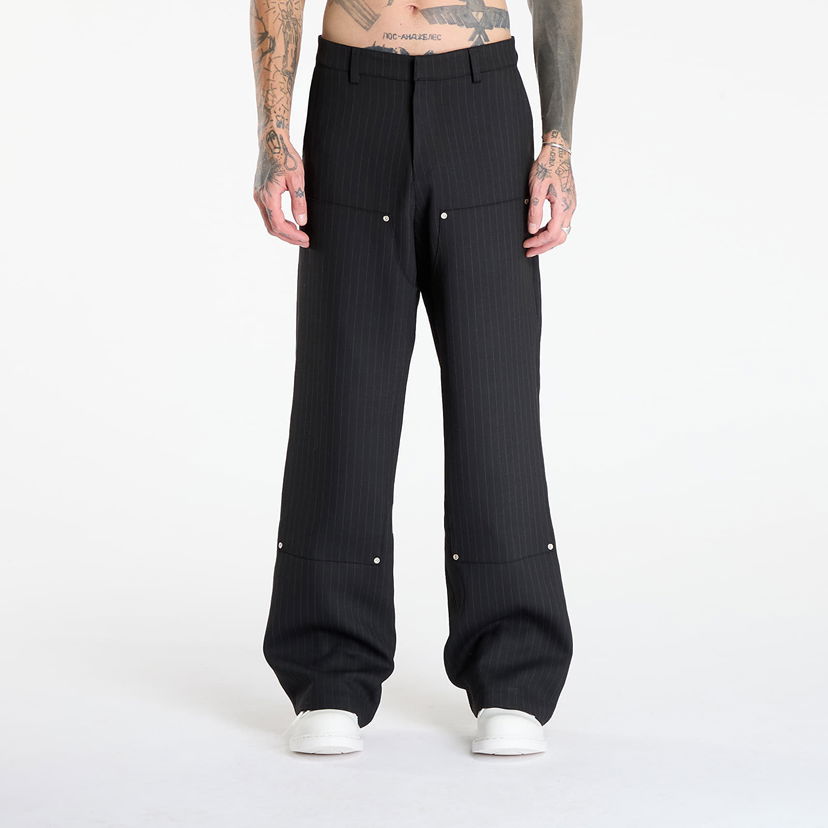 Housut MISBHV Pinstripe Carpenter Trousers Musta | 251M314