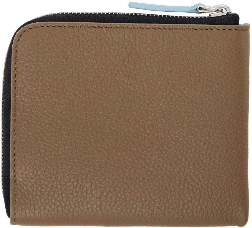Lompakko Marni Zip-Around Leather Wallet Ruskea | PFMI0095Q0 P6533, 1