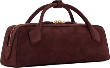 Käsilaukku Alaïa 'Le Teckel' Suede Top Handle Bag Musta | AA1S06026CA328, 2