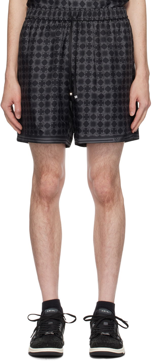 Shortsit AMIRI Quad Shorts Musta | AMSHCA1052, 0