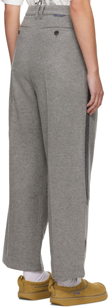 Housut ADER ERROR Wool Straight-Leg Trousers Harmaa | BMADFWSA0203GR, 2
