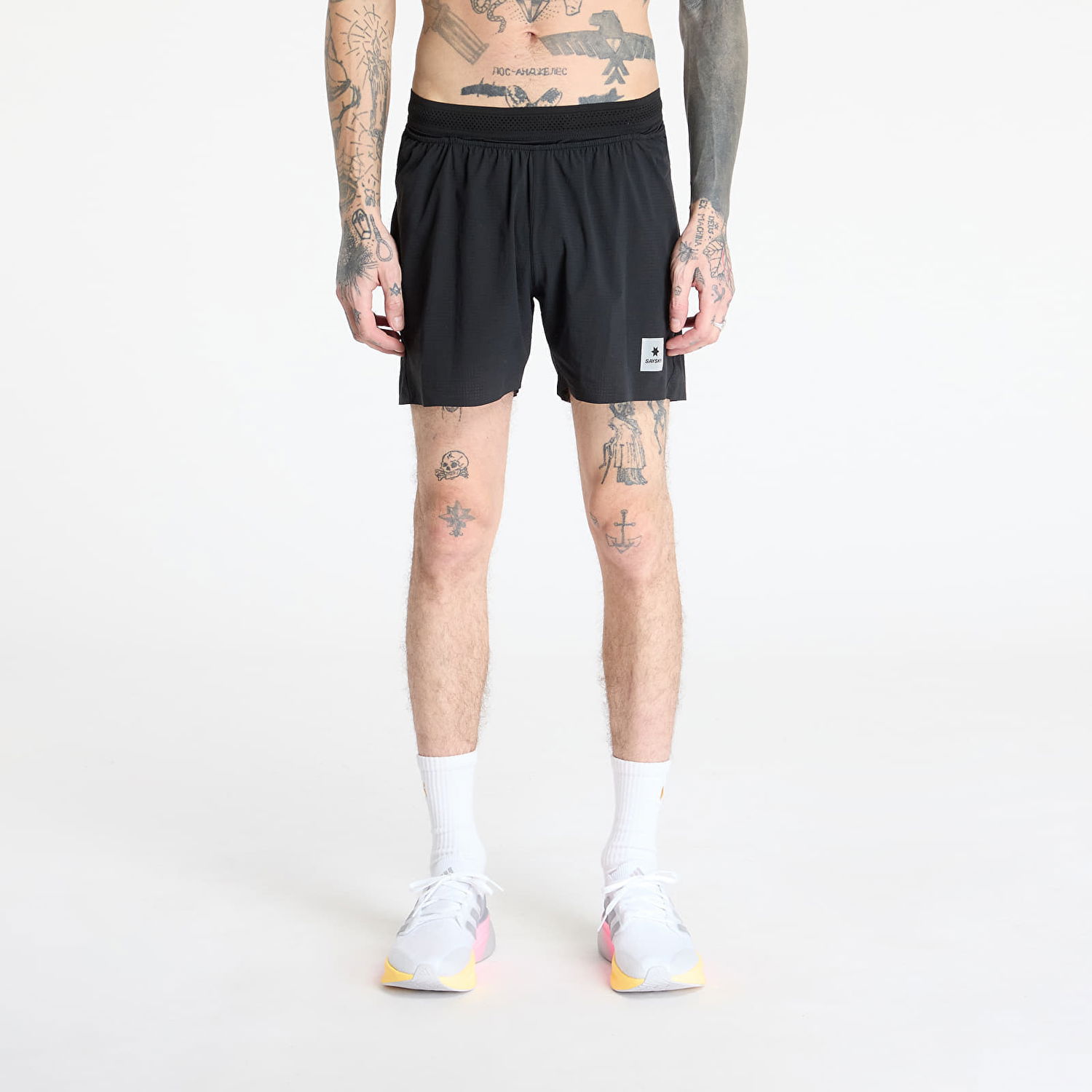 Shortsit Saysky SAYSKY Flow 5" Shorts Musta | XMRSH60C901, 0