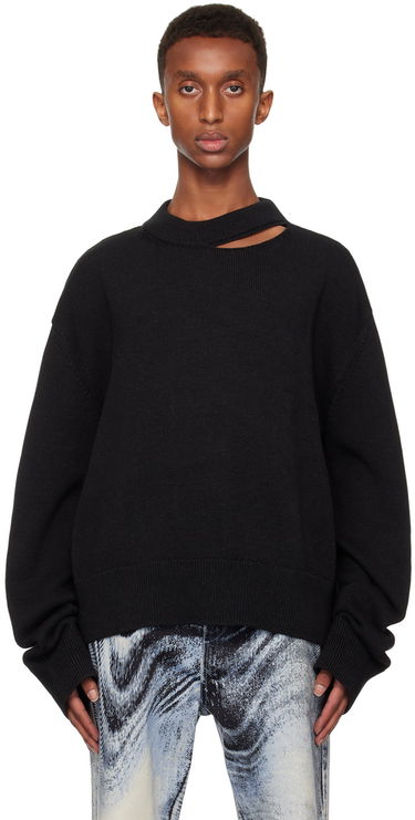 Villapaita Camper Camperlab Melange Knit Sweater Musta | AU00011-002, 0