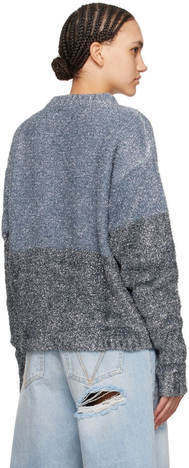 Villapaita ERL Intarsia Knit Skull Sweater Harmaa | ERL08N367, 2