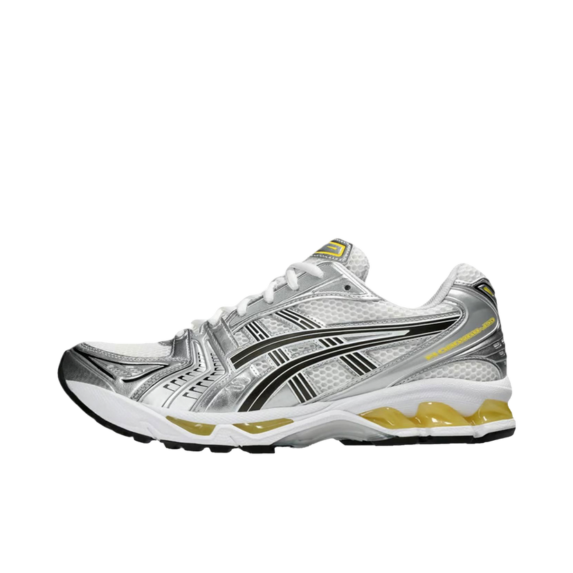 Juoksu Asics Gel-Kayano 14 White Tai Chi Yellow - US 5 Harmaa | 1203A537-101