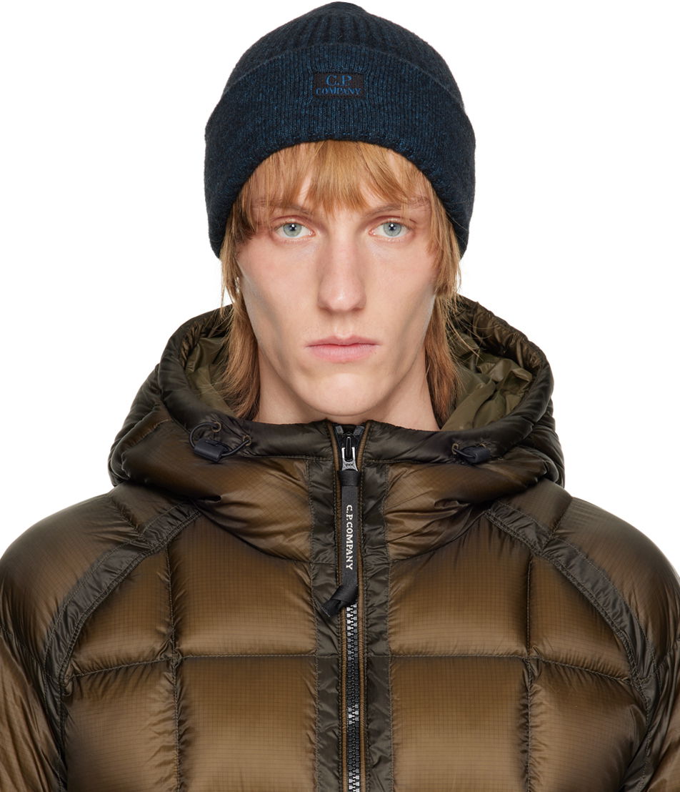 Pipo C.P. Company Logo Beanie Tummansininen | 13CMAC306A-006170A, 0