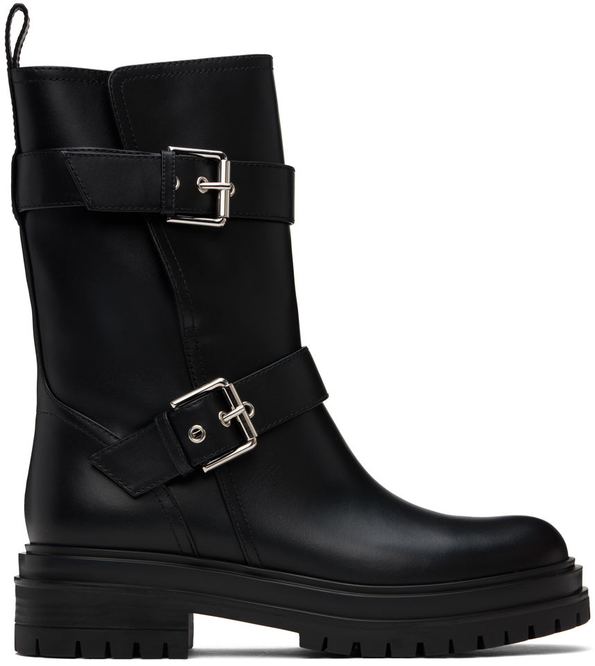 Vaatteet Gianvito Rossi Gianvito Rossi Thiago Lug Sole Boots Musta | G73004-20GOM-CLN, 0