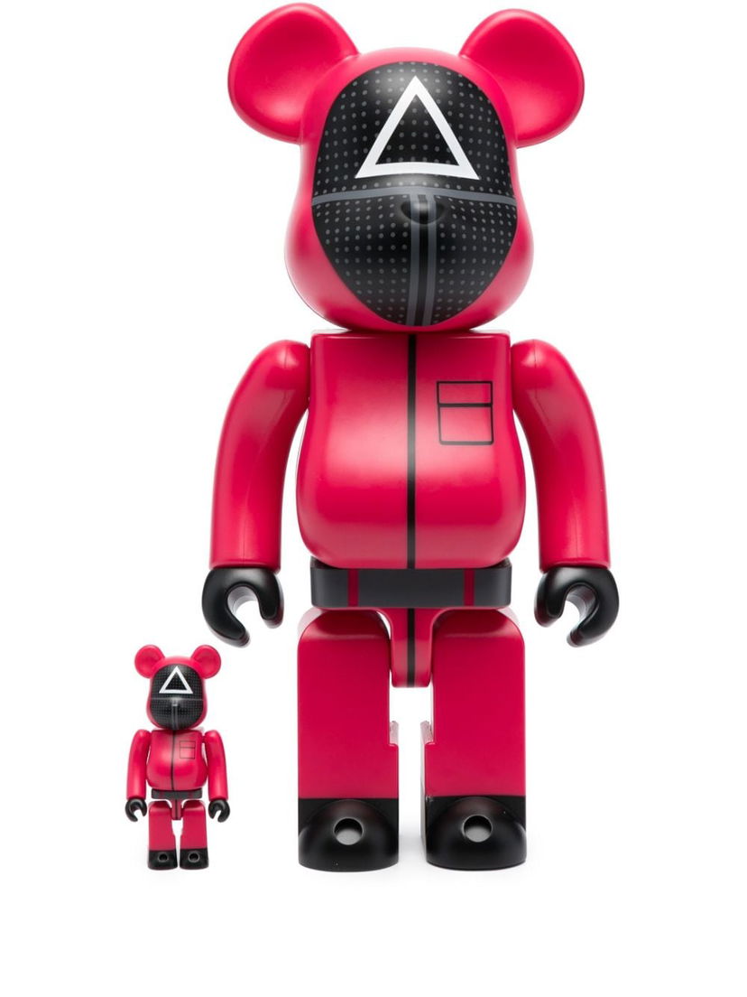 Keräilykelpoinen Medicom Toy Sequid Game Bearbrick set - Red Vaaleanpunainen | 14SQUIDT20135801