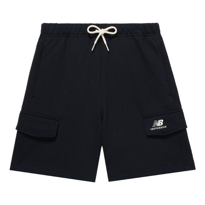 Shortsit New Balance Cargo Shorts Tummansininen | 5VD24043-BK