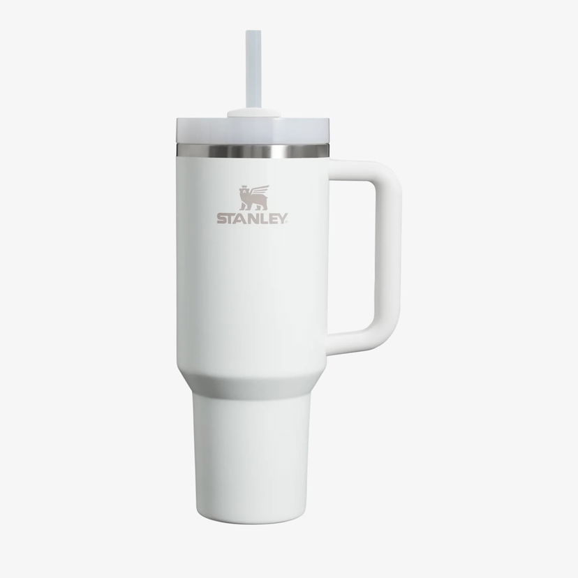 Juomapullo Stanley Quencher H2.O FlowState Tumbler 40oz Valkoinen | 10-10824-803