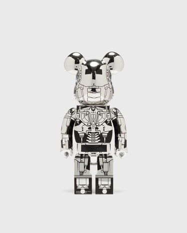 Keräilykelpoinen Medicom Toy Terminator 2 T-800 Endoskeleton Collectible Figure 400% Metallinen | MED2437, 1