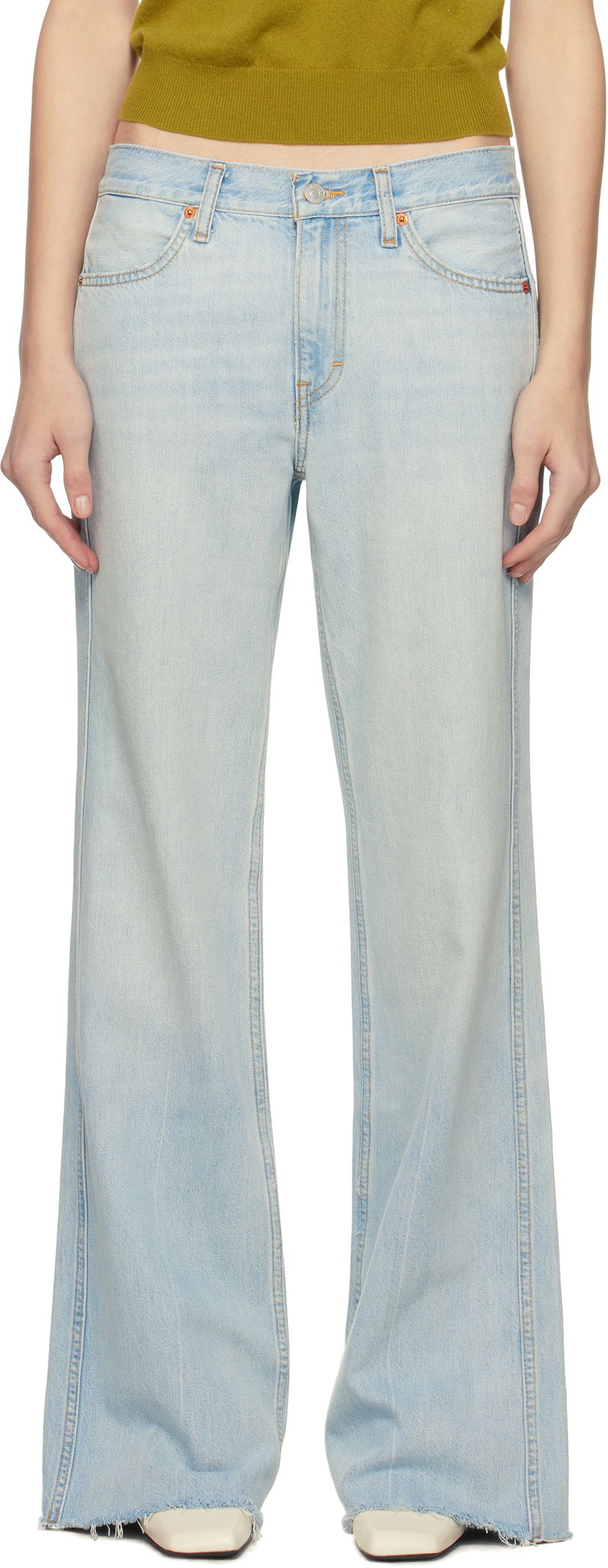 Jeans RE/DONE Re/Done 'The Californian' Wide-Leg Jeans Sininen | 168-03WCALIJN