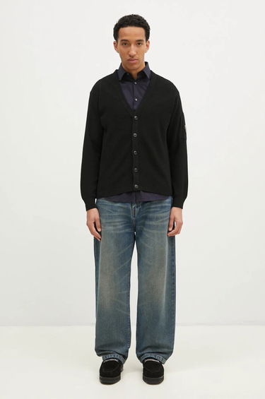 Villapaita C.P. Company Re-Wool Knit Cardigan Musta | 17CMKN253A006595A, 4