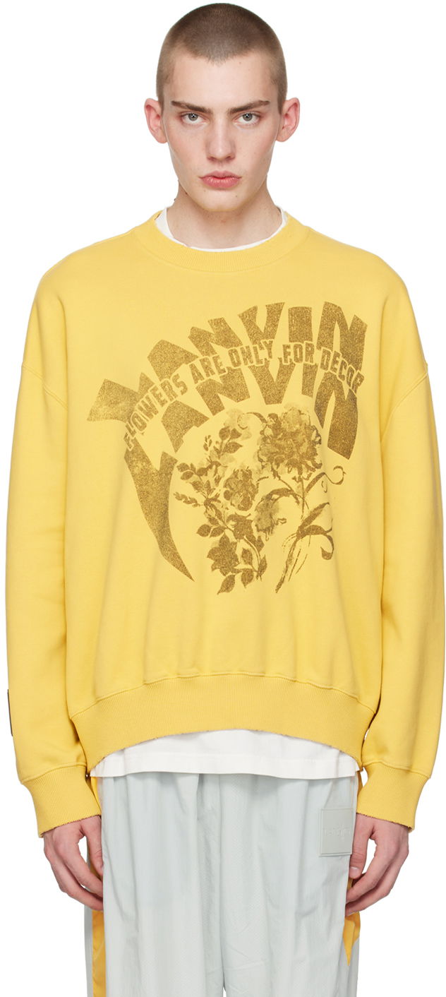 T-paita LANVIN Future Edition Sweatshirt Keltainen | RU-SS0016-J120-P24