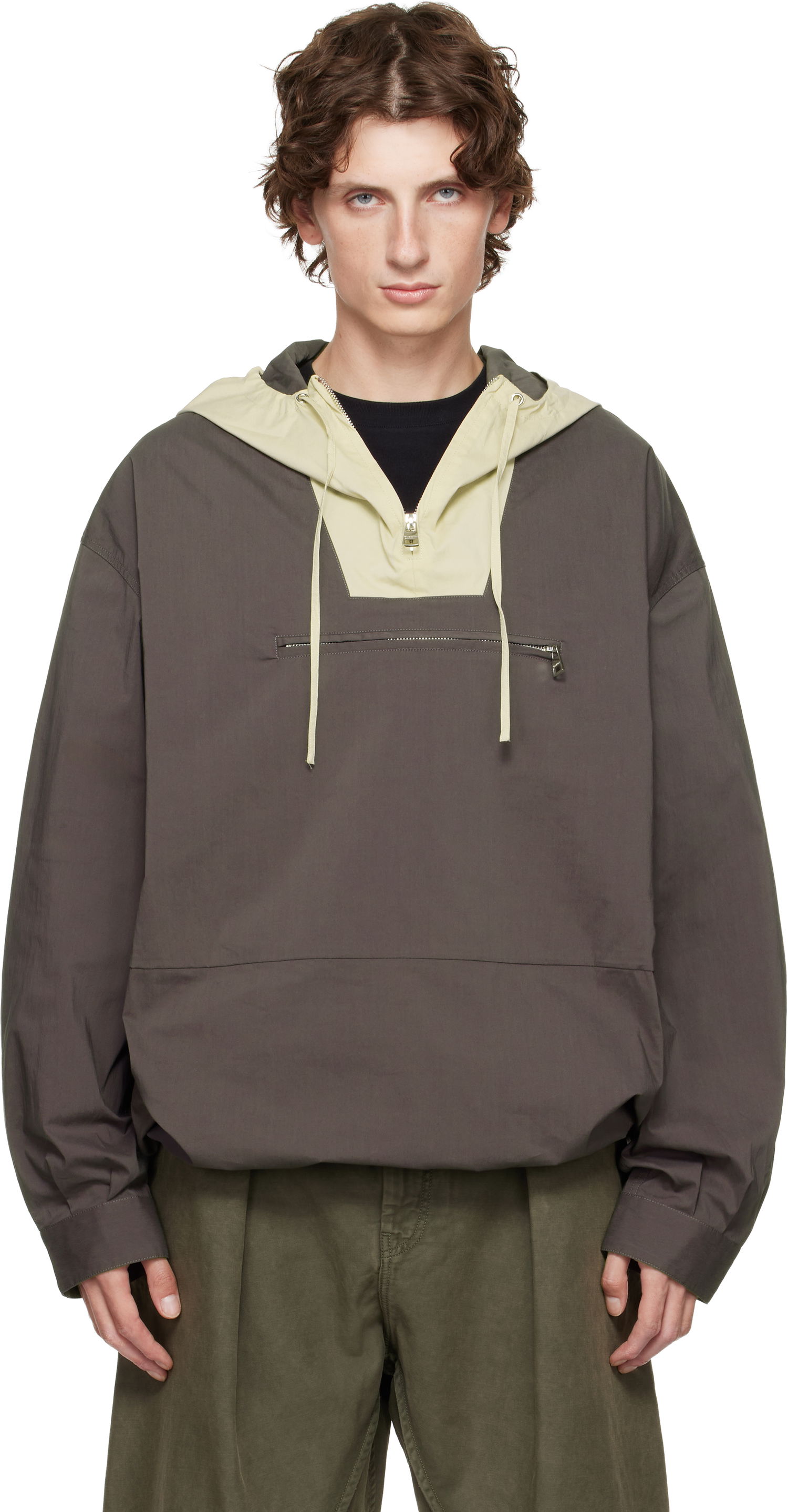 Tuulitakki JW Anderson JW Anderson Contrast Hood Jacket Monivärinen | JK0392-PG1838, 0