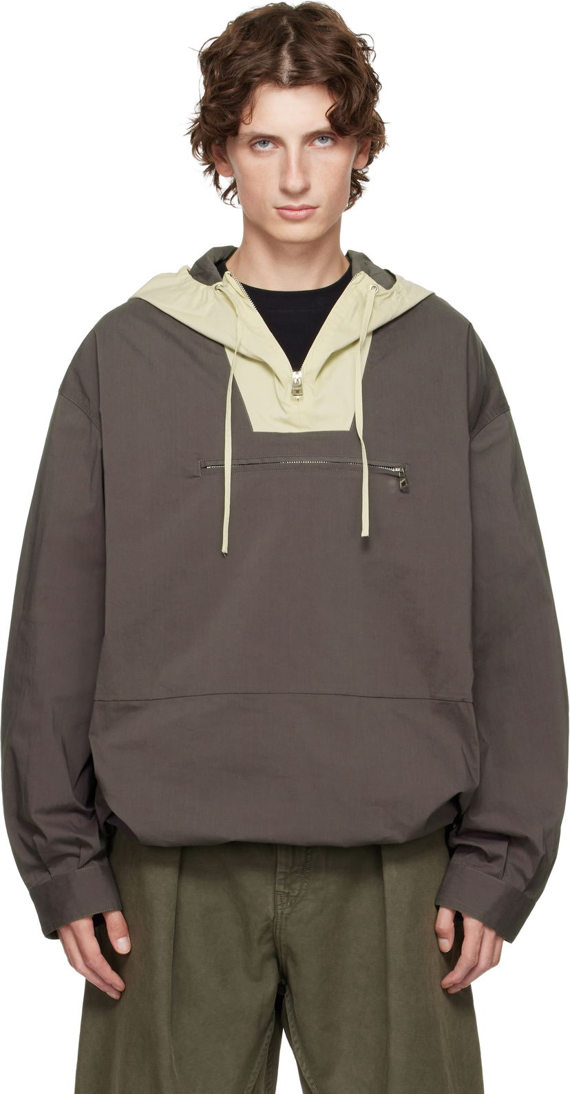 Tuulitakki JW Anderson JW Anderson Contrast Hood Jacket Monivärinen | JK0392-PG1838