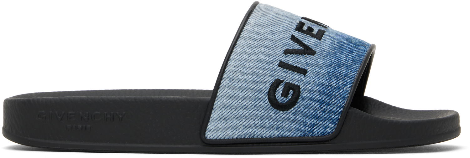 Uimapuvut Givenchy Givenchy Slide Flat Pool Slides Sininen | BE3076E2CT420, 0