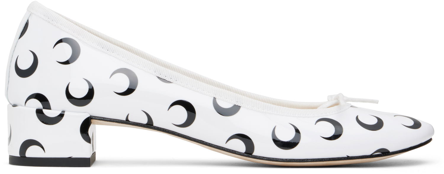 Asusteet Marine Serre Marine Serre Repetto Edition Camille Ballet Heels Valkoinen | WFW052A RLEA0031, 0