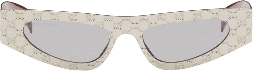 Aurinkolasit Gucci Silver Cat Eye Sunglasses Beige | GG1916S-003