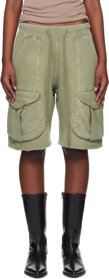 Shortsit R13 R13 Multipocket Relaxed Sweat Shorts Vihreä | R13WK253-001BD, 0