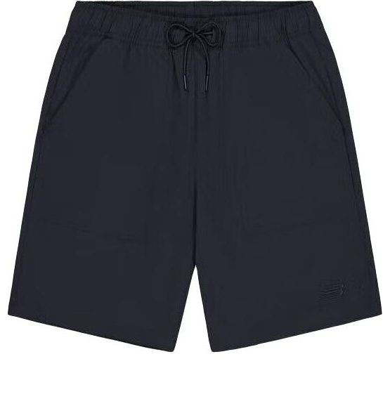 Shortsit New Balance Woven Shorts Tummansininen | AMS42308-BK