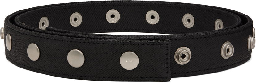Vyöt Rick Owens Rick Owens DRKSHDW Hollywood Snaps Belt Musta | DA01E3441 BWES2