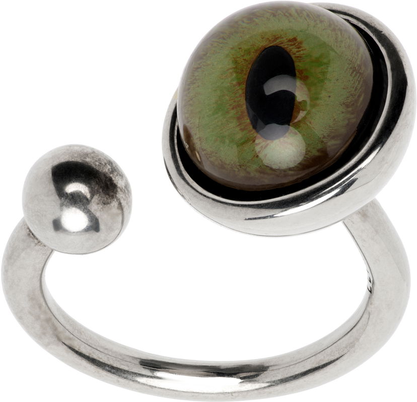 Sormus LEMAIRE Lemaire Cat Eye Ring Metallinen | JW0071 LO036