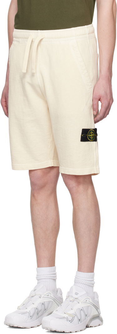 Shortsit Stone Island Stone Island Fleece Shorts Keltainen | K1S15 6200009 S0060, 3