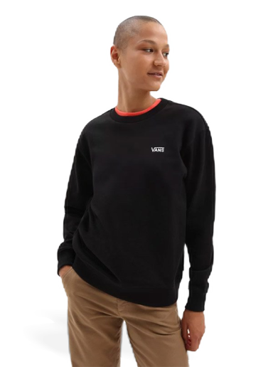 Huppari Vans Flying V Boyfriend Fit Crew Sweater Musta | VN0A5AQ1BLK