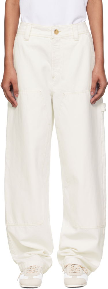 Cargo housut A.P.C. A.P.C. Gustav Carpenter Pants Valkoinen | COGZV-M08484, 0