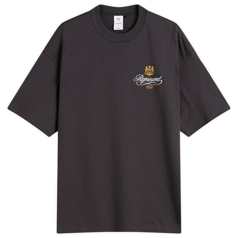 T-paita Puma REPRESENT Graphic T-Shirt Harmaa | 632544-97