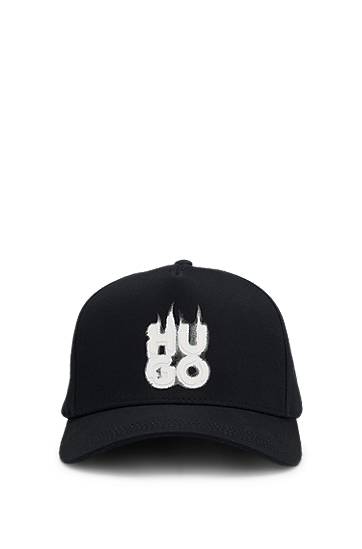 Korkki BOSS HUGO Cap with Smoke Logo Musta | 50533432
