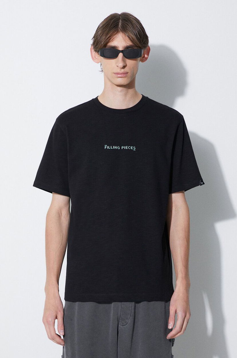 T-paita Filling Pieces Pieces Carabiner T-Shirt Musta | 74417051861