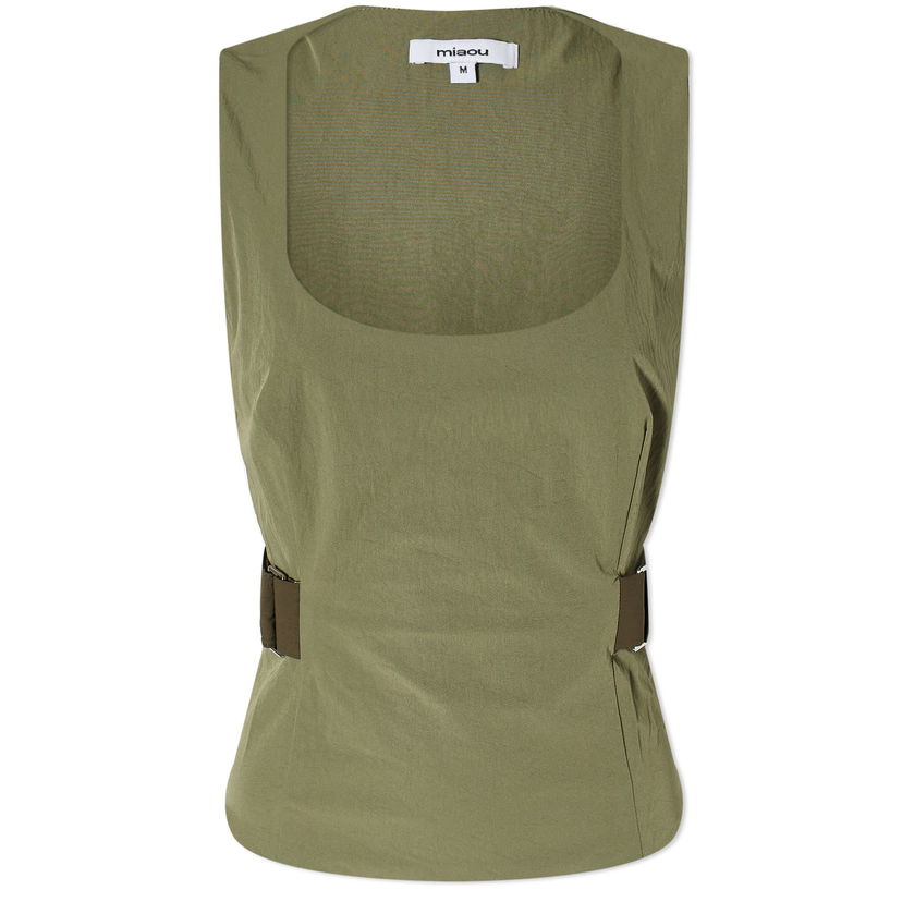 Tankkitoppi Miaou Miaou Leila Corset Top Vihreä | 7120NYLMT