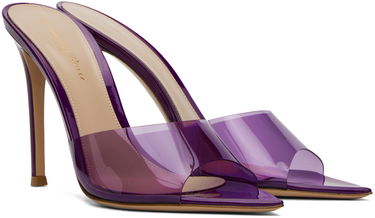 Tennarit ja kengät Gianvito Rossi Elle 105 Transparent Strap Heels Violetti | G11900.15RIC.GSV, 3