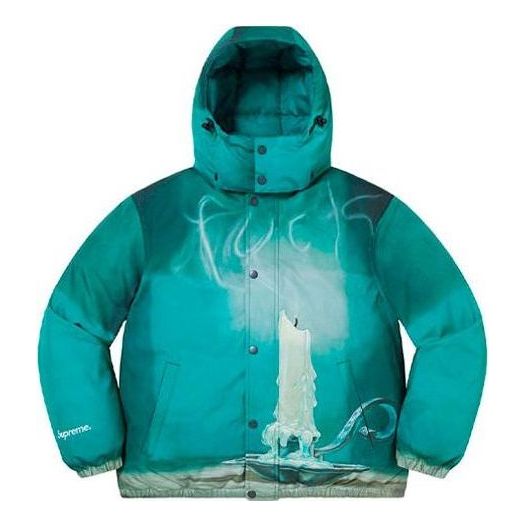 Puffer takki Supreme Down Jacket Vihreä | SUP-SS21-422