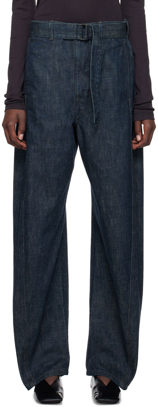 Jeans LEMAIRE Twisted Belted Jeans Sininen | PA326 LD068