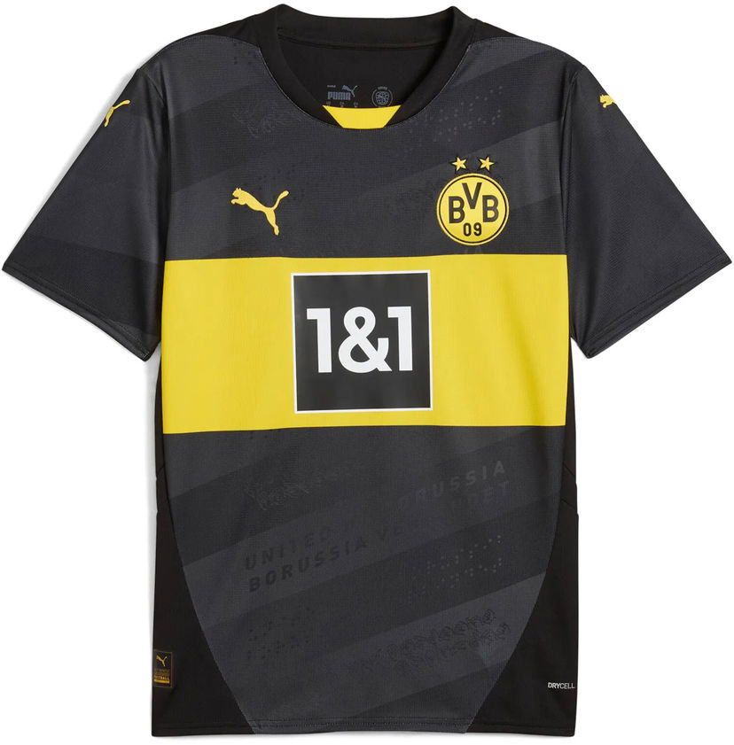 Jersey Puma BVB  Away Jersey Replica 2024/25 Musta | 774956-02